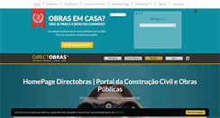 Desktop Screenshot of directobras.pt